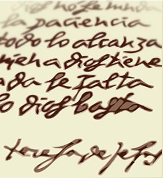 Handschrift Teresa de Jesus